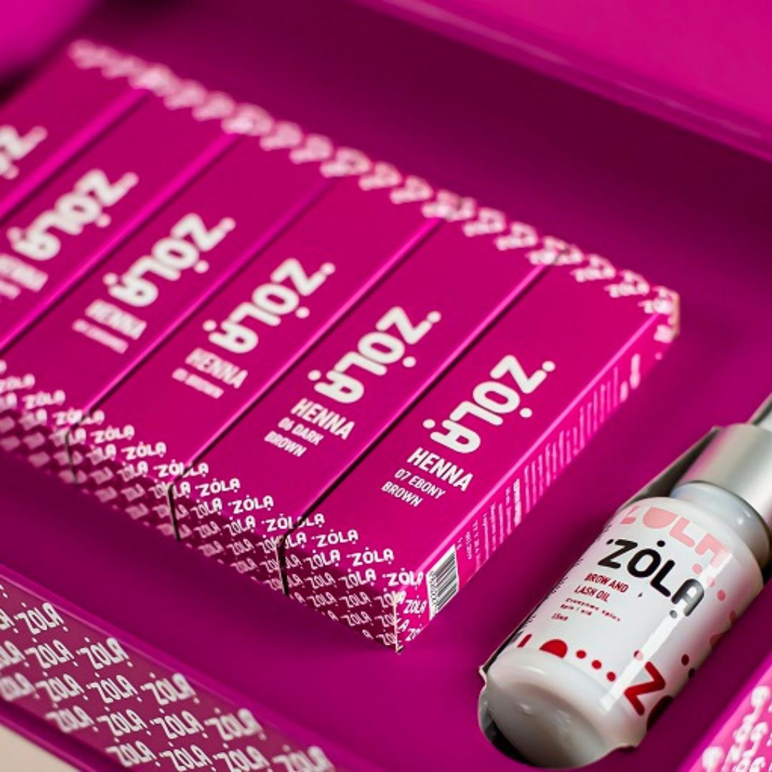 Zola Brow Box Zestaw Henny Pudrowej 5g