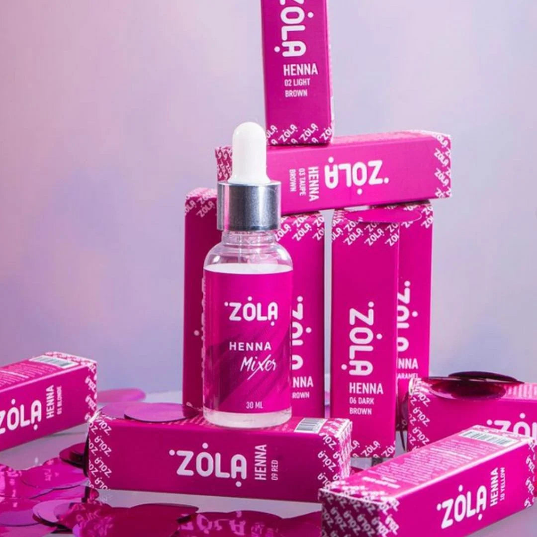 Zola Brow Box Zestaw Henny Pudrowej 5g
