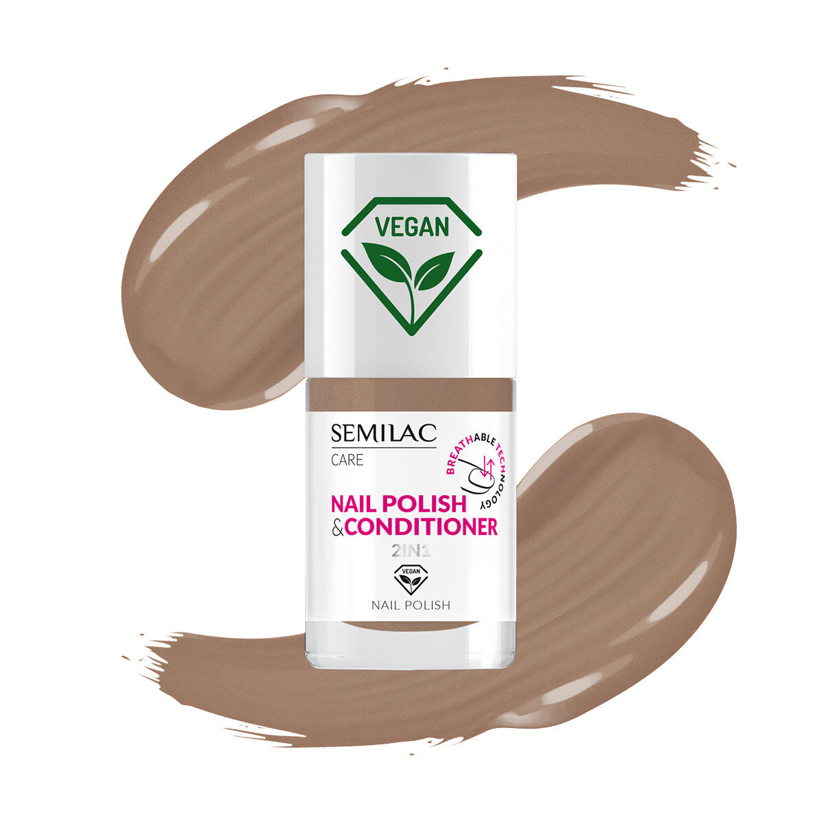 Semilac Lakier Do Paznokci Z Odżywką 2w1 012 Breathable Technology 7 Ml