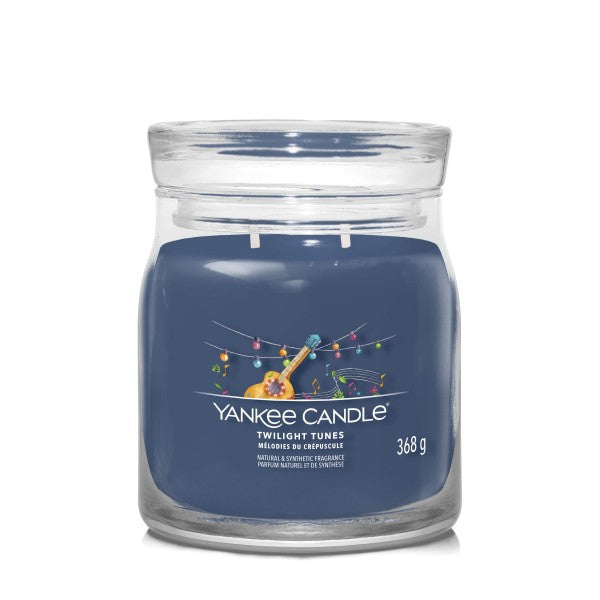 Yankee Candle Świeca Zapachowa Twilight Tunes, Słoik Średni