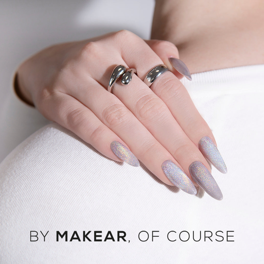 Makear Lakier Hybrydowy HC01 Holo Cat Eye 8ml