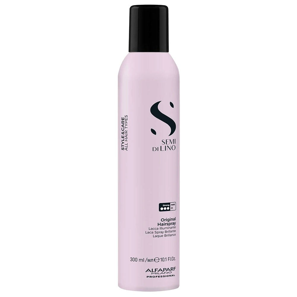 Alfaparf Milano Alfaparf Semi Di Lino Style&Care Original Hairspray - Rozświetlający Lakier Do Włosów 300 Ml — Składniki i ocena