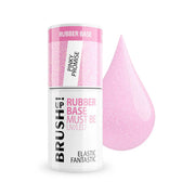 Brushup! Elastic Fantastic Pinky Promise Baza Hybrydowa Do Paznokci Rubber Base Must Be 5g