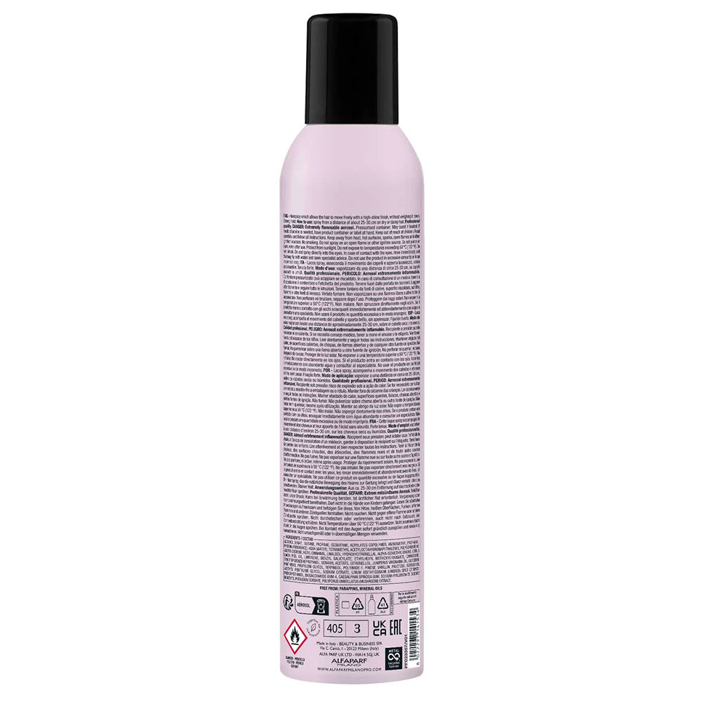 Alfaparf Semi Di Lino Style&Care Original Hairspray - Rozświetlający Lakier Do Włosów 300 Ml