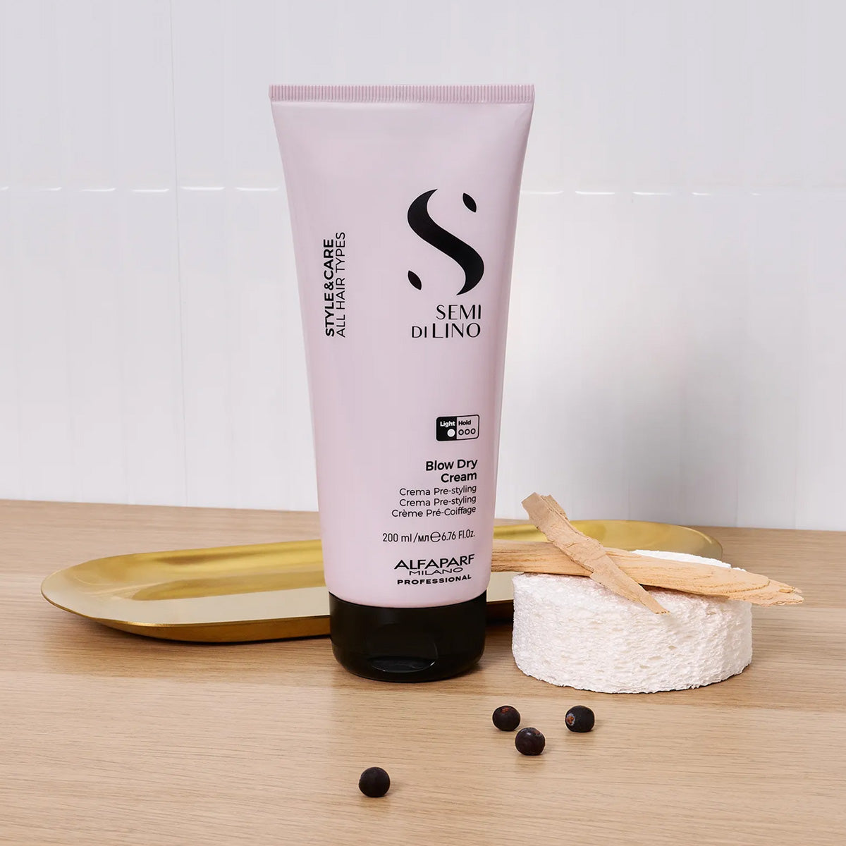 Alfaparf Milano Semi Di Lino Blow Dry Cream Stylizujący Krem Do Suszenia Włosów 200ml