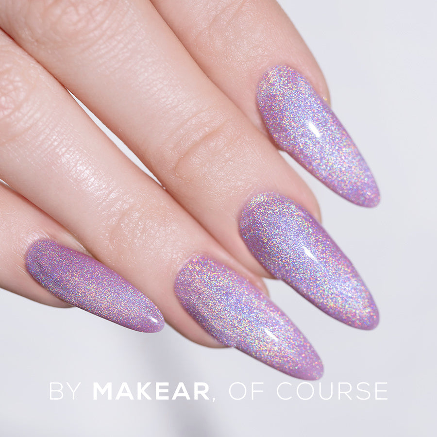 Makear Lakier Hybrydowy HC02 Holo Cat Eye 8ml