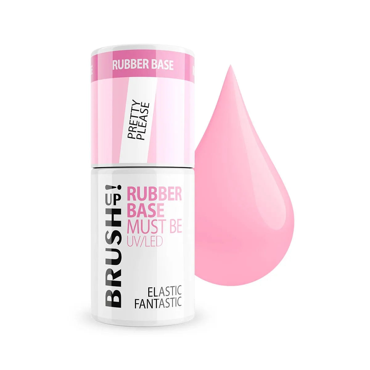 Brushup! Elastic Fantastic Pretty Please Baza Hybrydowa Do Paznokci Rubber Base Must Be 5g