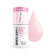 Brushup! My Best Friend Sparkle Pink Baza Hybrydowa Do Paznokci Super Base Must Be 5g