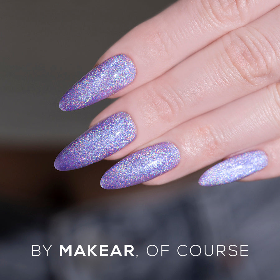 Makear Lakier Hybrydowy HC03 Holo Cat Eye 8ml
