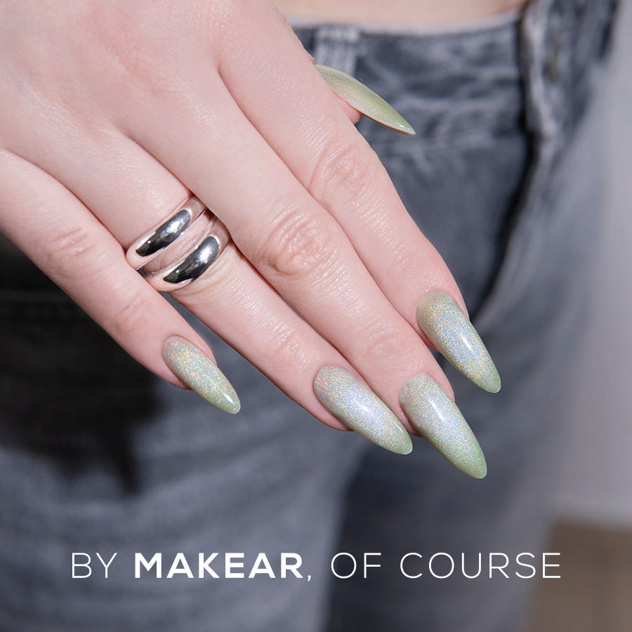 Makear Lakier Hybrydowy HC05 Holo Cat Eye 8ml
