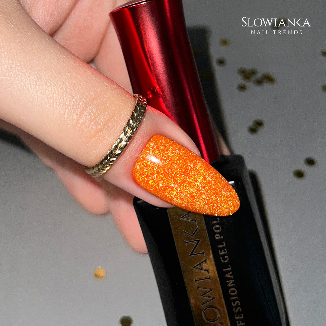Lakier Hybrydowy Slowianka 420 Explosive Orange 8g