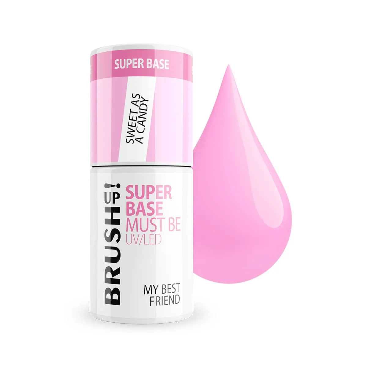 Brushup! My Best Friend Sweet As Candy Baza Hybrydowa Do Paznokci Super Base Must Be 5g