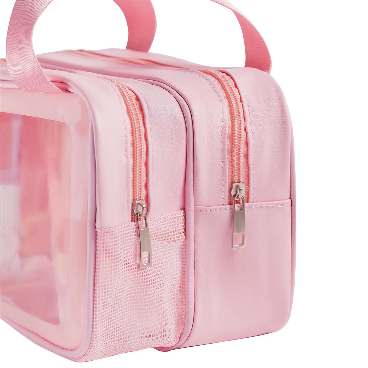 Victoria Vynn Kosmetyczki Dwupak Różowe