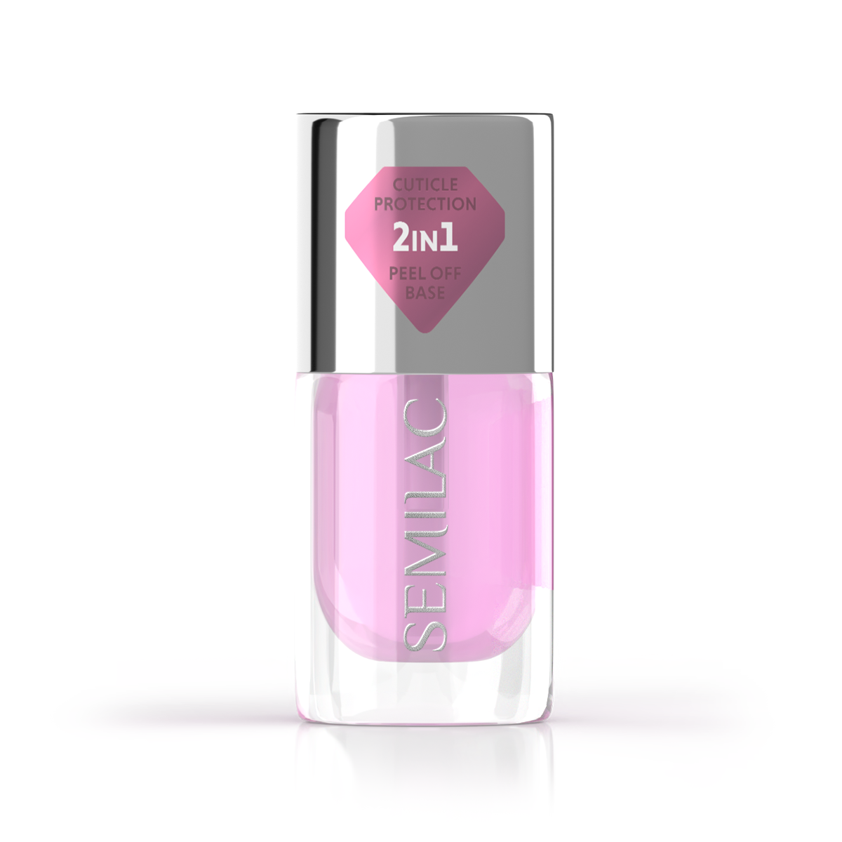 Semilac Baza Jelly Nail Tape 2w1 Baza Peel Off & Guma Ochronna Na Skórki 7ml