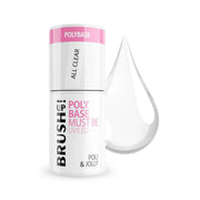 Brushup! Poli & Jolly All Clear Baza Hybrydowa Do Paznokci Poly Base Must Be 5g