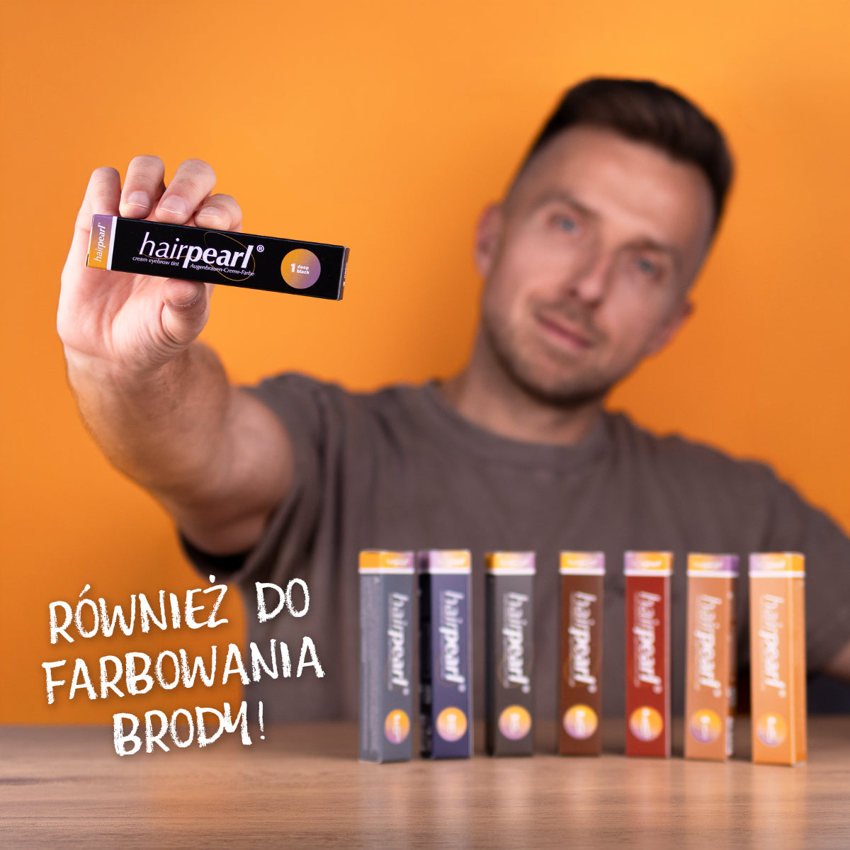 Hairpearl Farba do rzęs i brwi 5 Natural naturalny brąz 20 ml