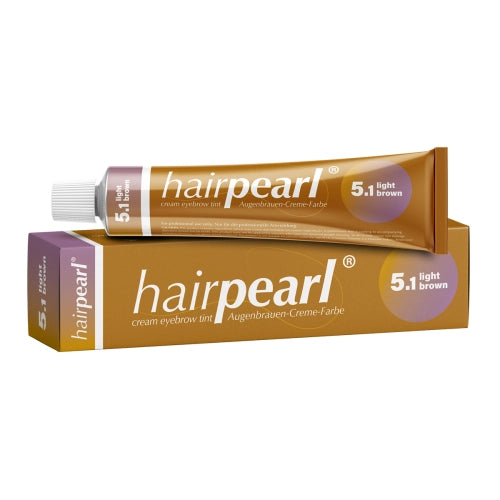 Hairpearl Farba do rzęs i brwi 5.1 Light Brown jasny brąz 20 ml