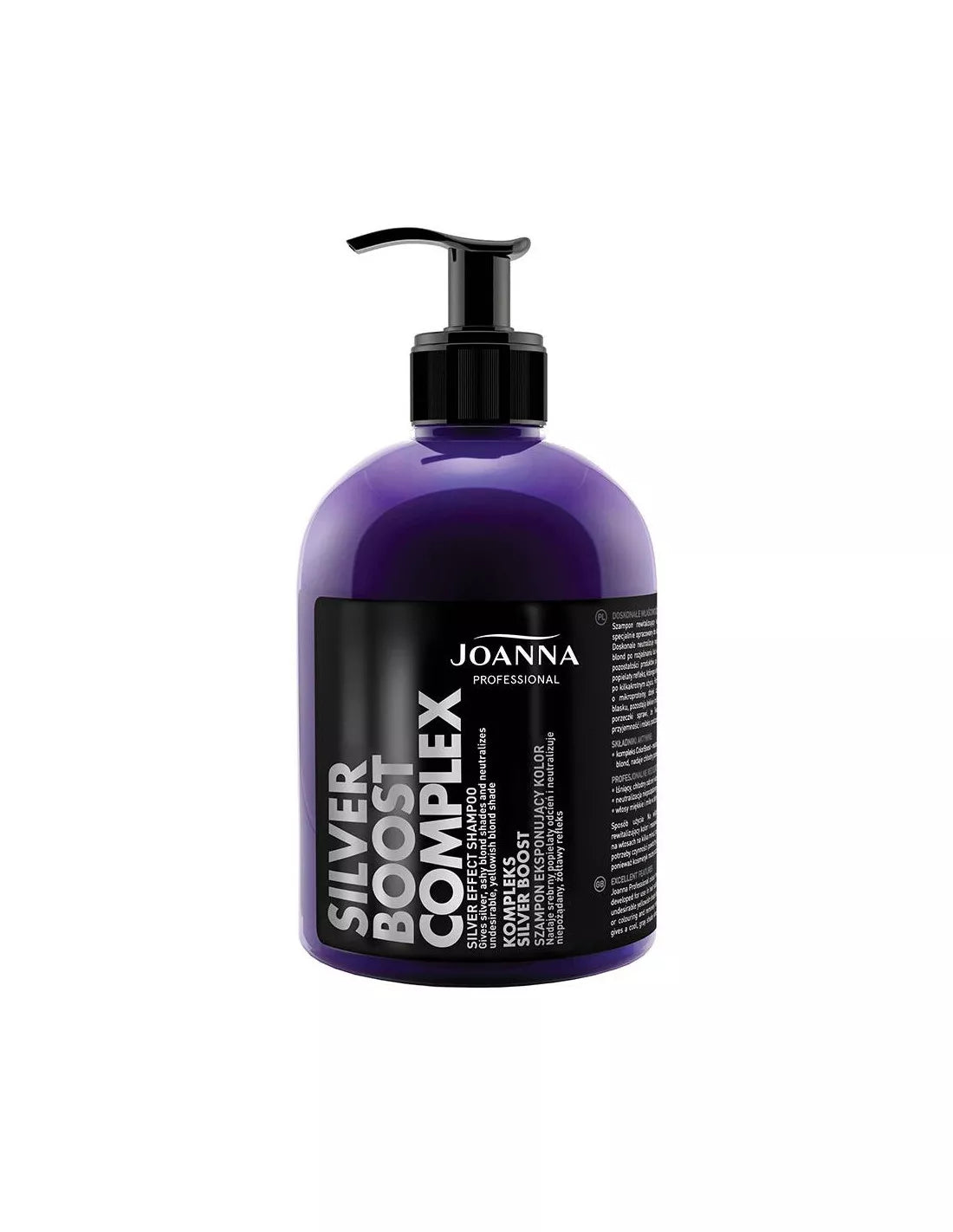 Inny Producent ‌Joanna Professional Szampon Do Włosów Eksponujący Kolor Silver Boost Complex, 500 Ml
