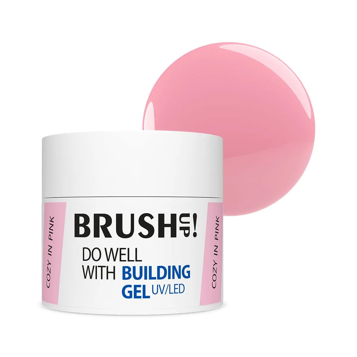 Brushup! Żel Budujący Do Well With Building Gel Cosy In Pink 12g