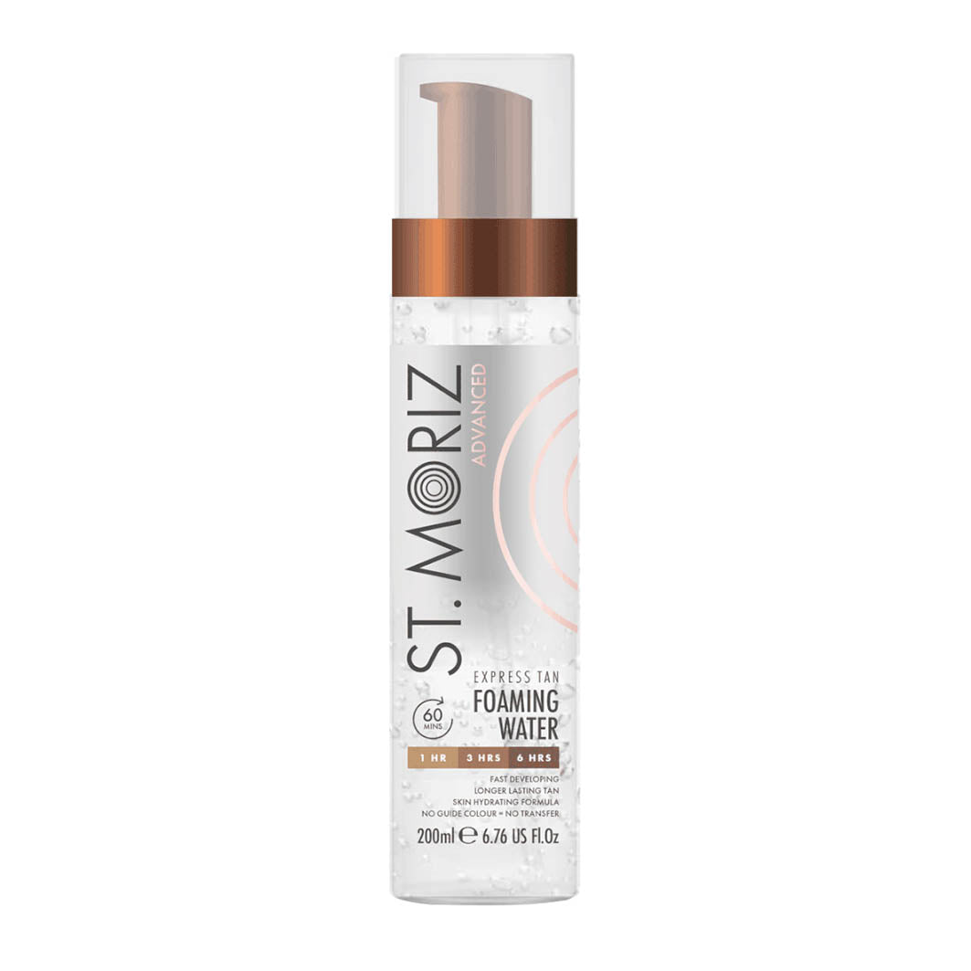 St.Moriz St.Moriz Advanced Express Tan Foaming Water Bezbarwna Pianka Samoopalająca Do Ciała I Twarzy 200ml — Inhaltsstoffe i ocena
