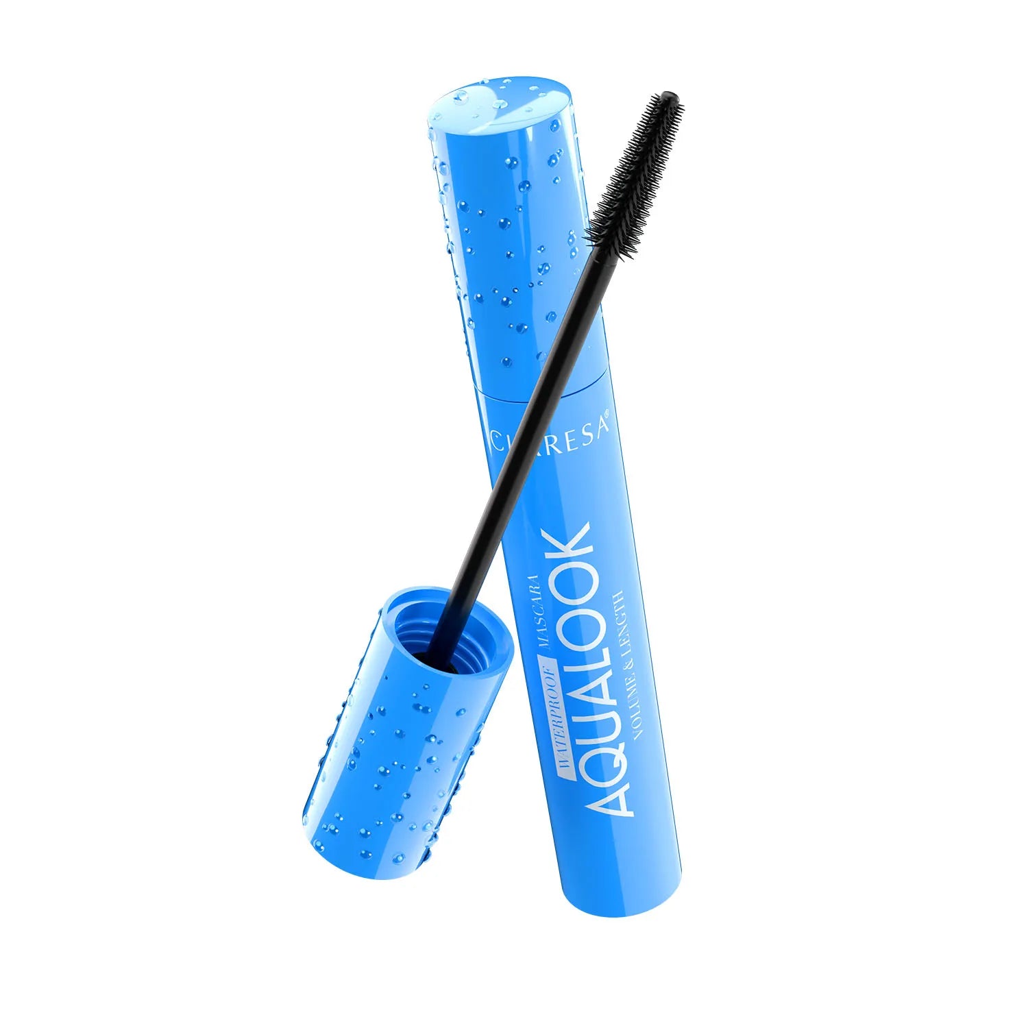 Claresa Aqualook Waterproof Volume&Length Mascara Black Tusz Do Rzęs Wodoodporny Pogrubiająco-Wydłużający, Czarny, 8g