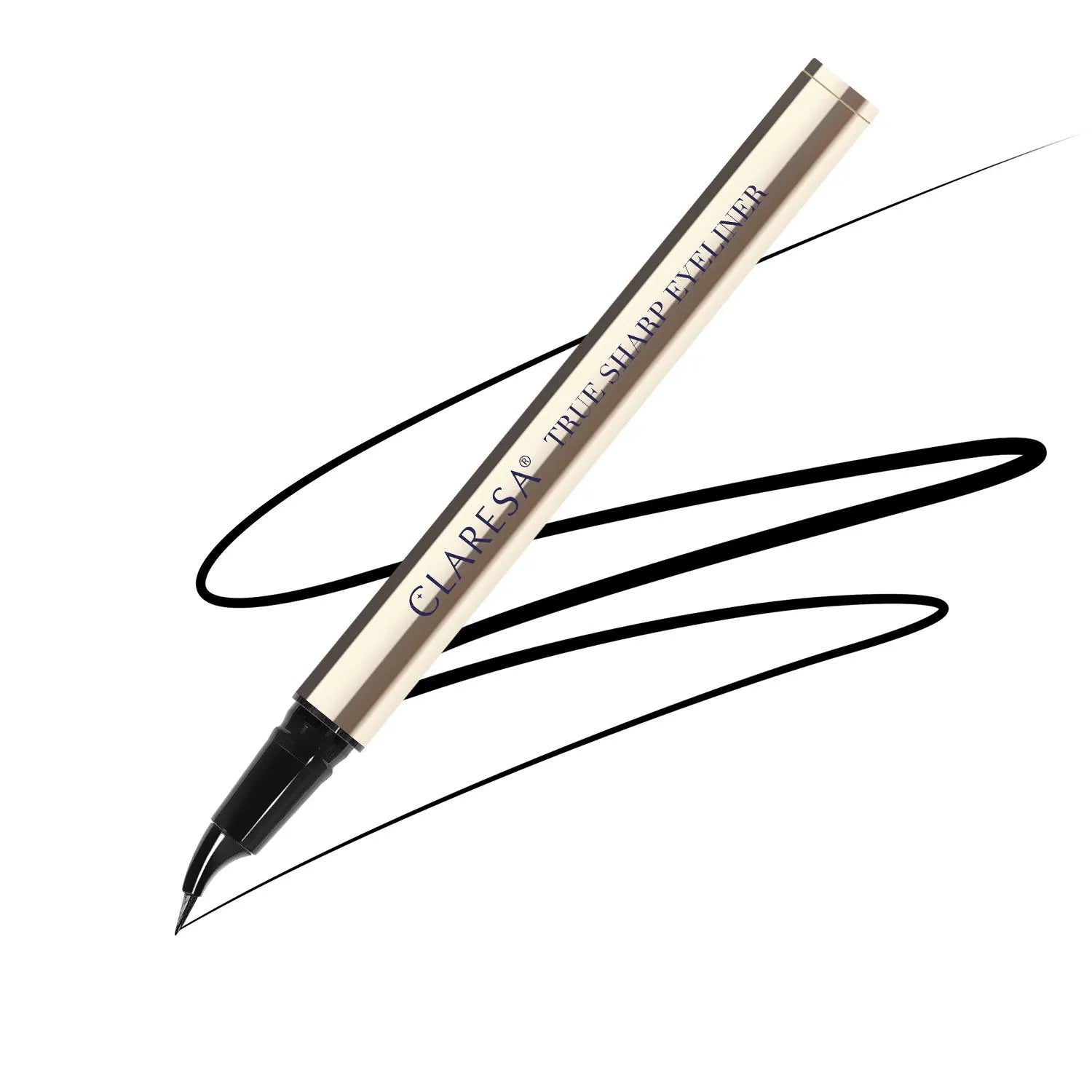 Claresa True Sharp Eyeliner Ultraprecyzyjny Eyeliner W Pisaku 01 Black, 0,5ml