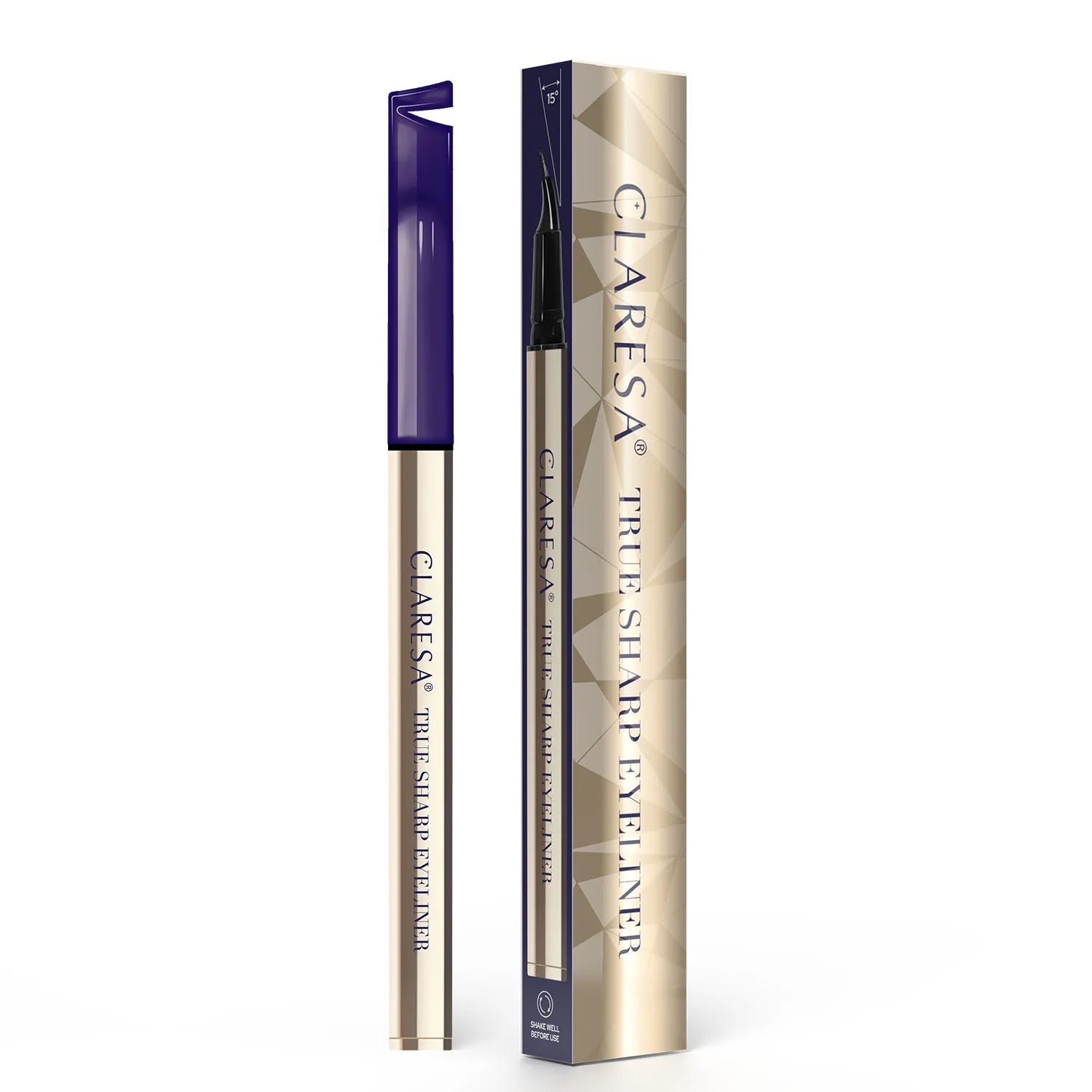 Claresa True Sharp Eyeliner Ultraprecyzyjny Eyeliner W Pisaku 01 Black, 0,5ml