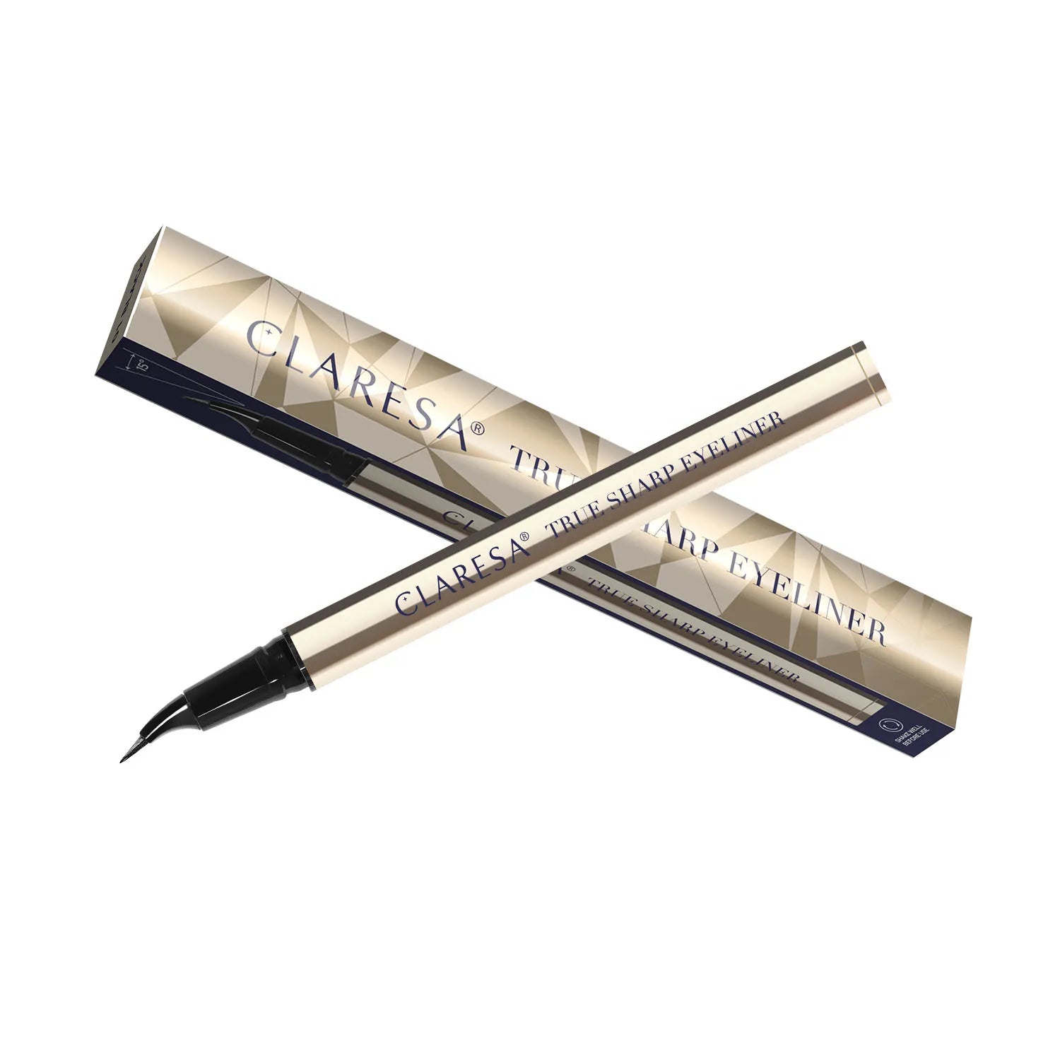Claresa True Sharp Eyeliner Ultraprecyzyjny Eyeliner W Pisaku 01 Black, 0,5ml