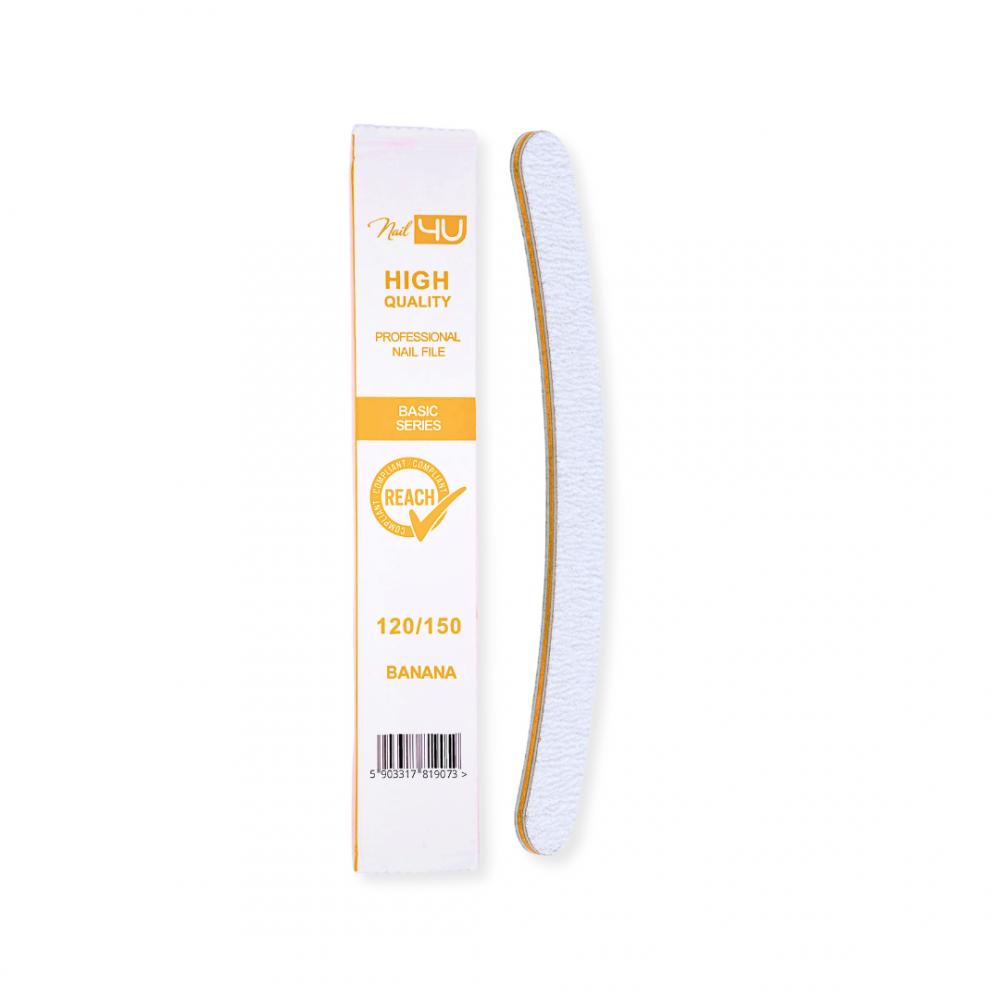Nail4U Pilnik BASIC Banan 120/150 1 Sztuka