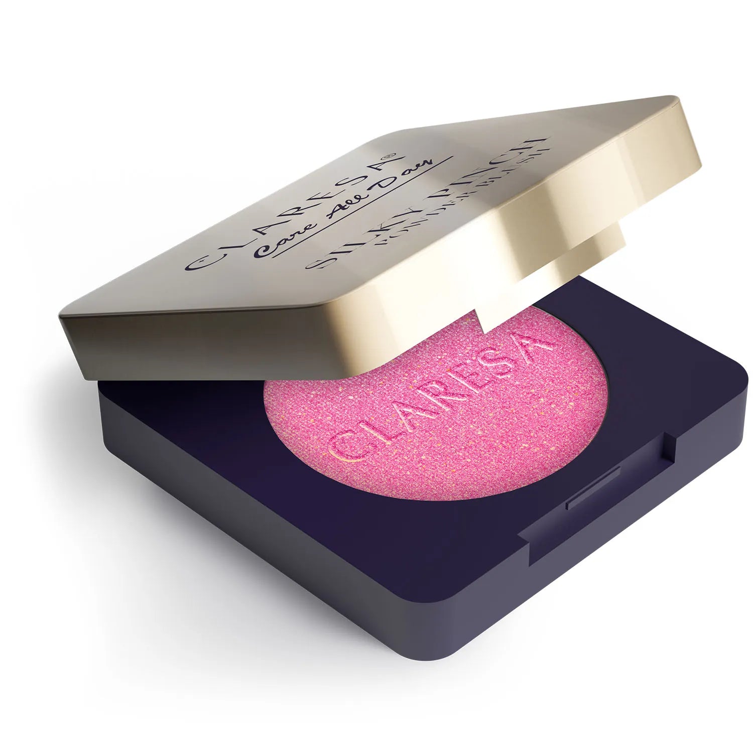 Claresa Care All Day Silky Pinch Powder Blush Pudrowy Róż Do Policzków 02 Lumi Pink, 2g