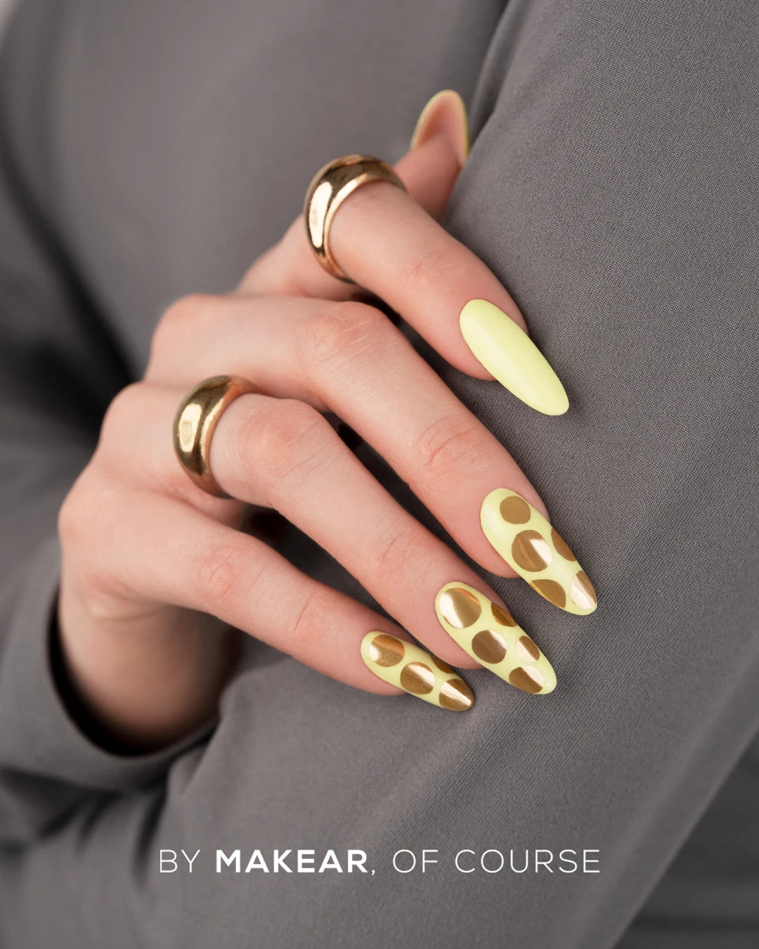 Makear Pyłek W Płynie Chrome Gold BC03 5 ml