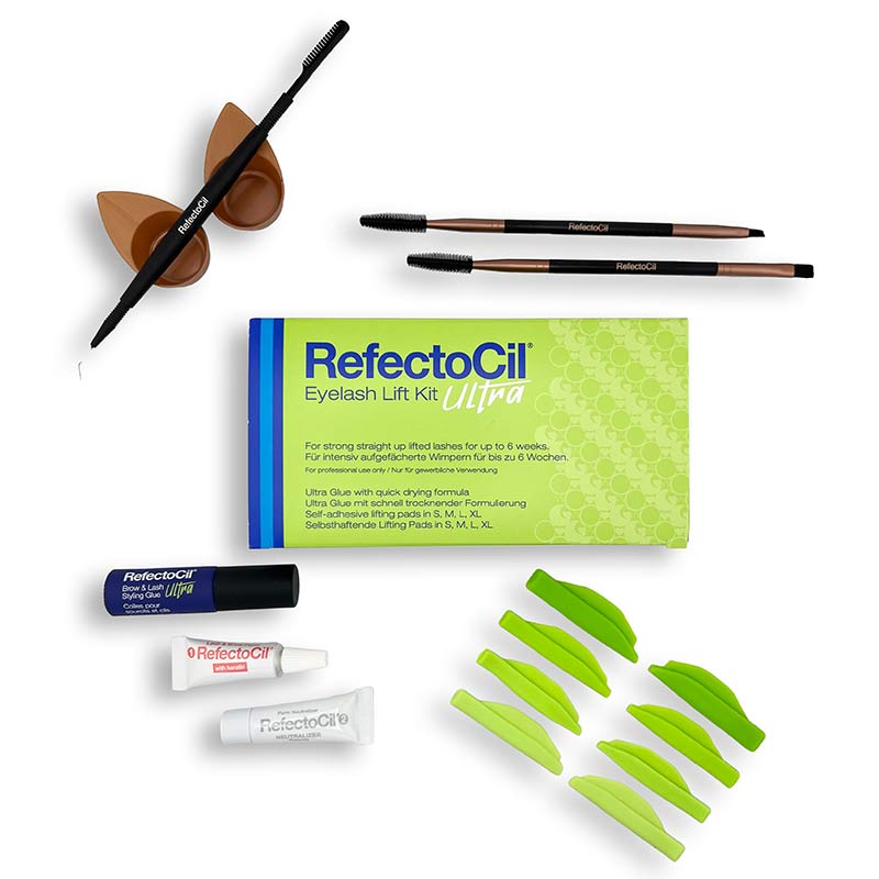 RefectoCil Eyelash Lift Kit Ultra Zestaw Do Unoszenia Rzęs Z Innowacyjnym Klejem
