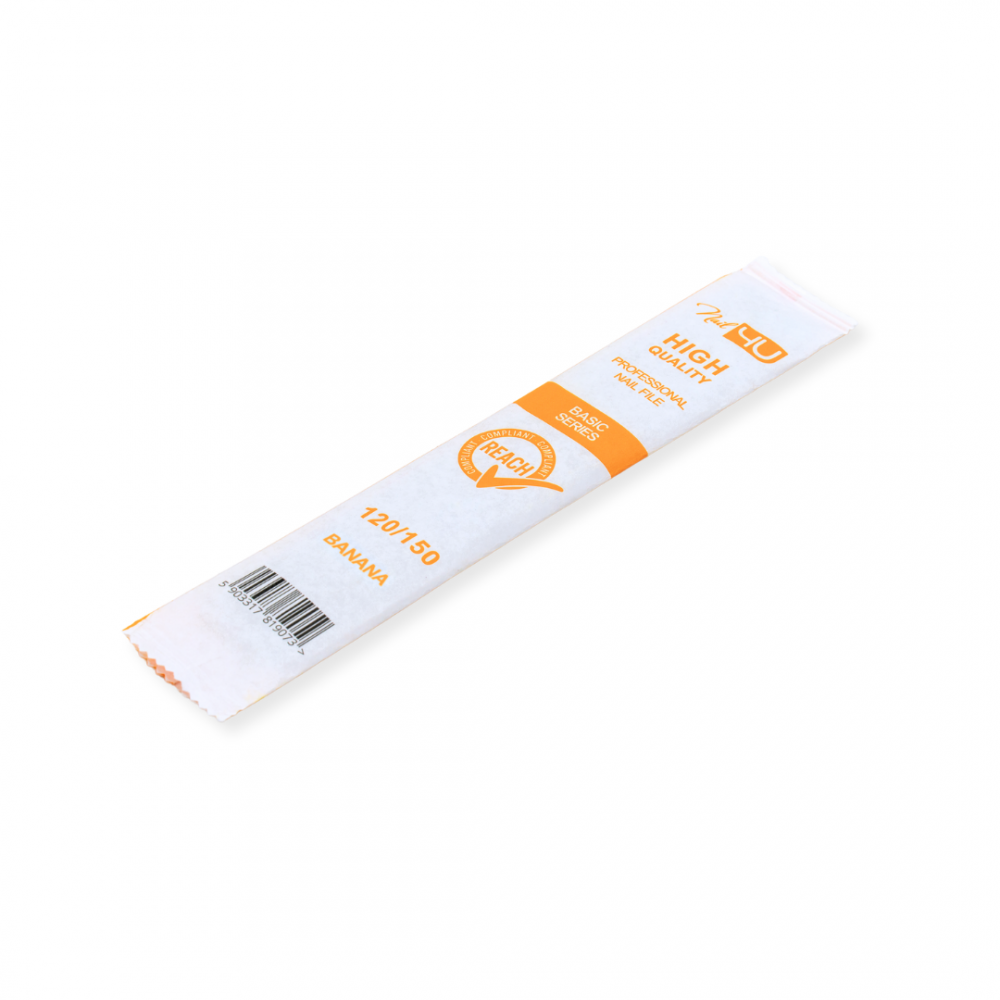 Nail4U Pilnik BASIC Banan 120/150 1 Sztuka