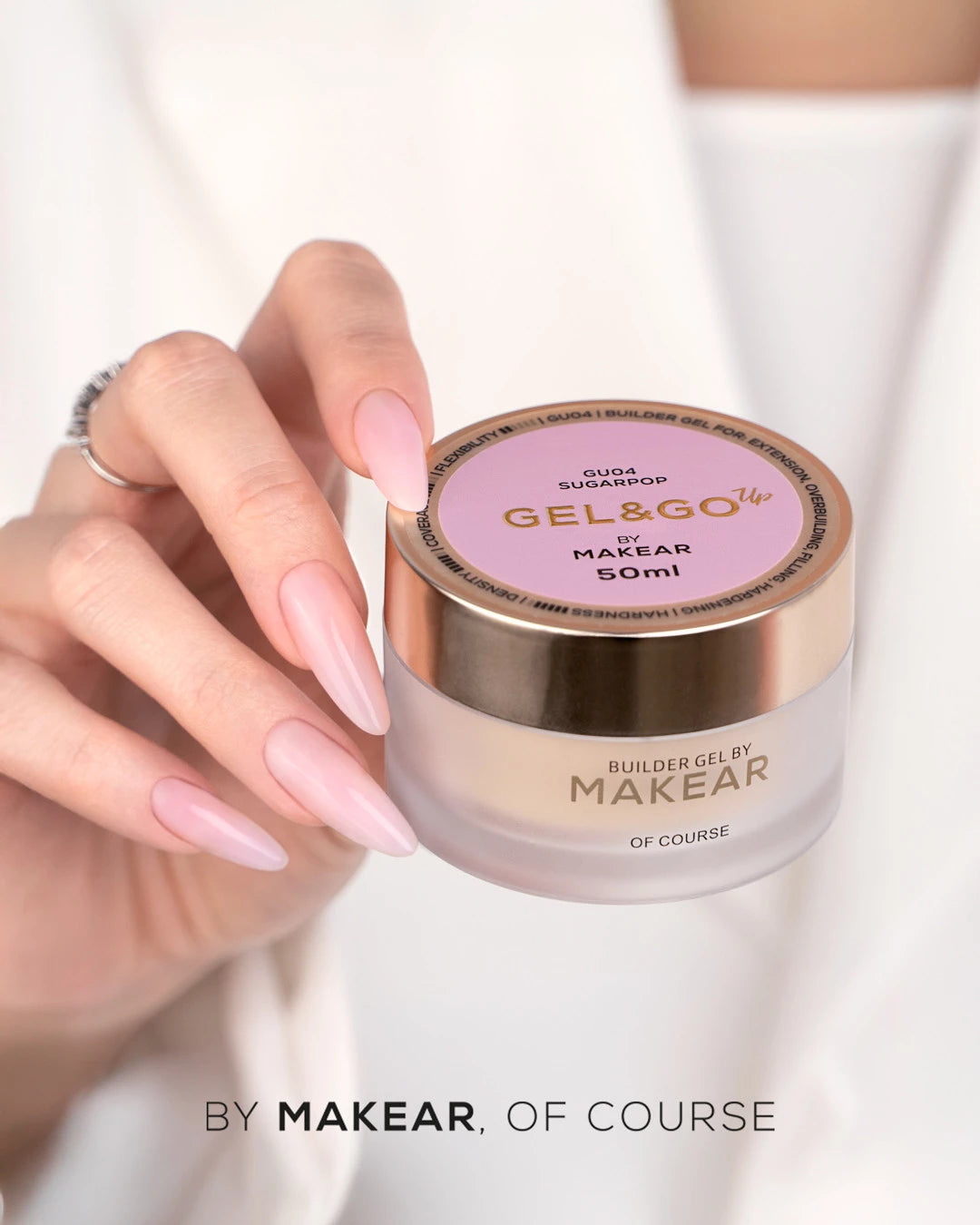 Makear Żel Budujący Gel&Go Up Sugarpop GU04 15ml