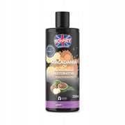Ronney Macadamia Oil Wzmacniający Szampon Z Olejem Makadamia Do Włosów Suchych I Osłabionych, 300ml