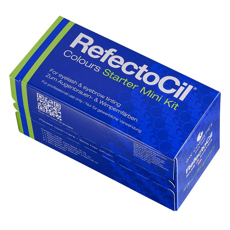 Refectocil Colours Starter Mini Kit New Zestaw Do Koloryzacji Brwi I Rzęs