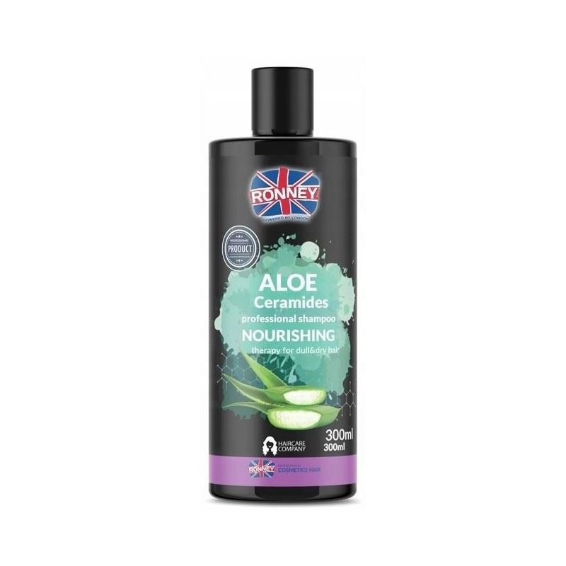 Ronney Ronney Aloe Ceramides Odżywiający Szampon Do Włosów Matowych I Suchych Z Aloesem I Ceramidami, 300ml — Składniki i ocena