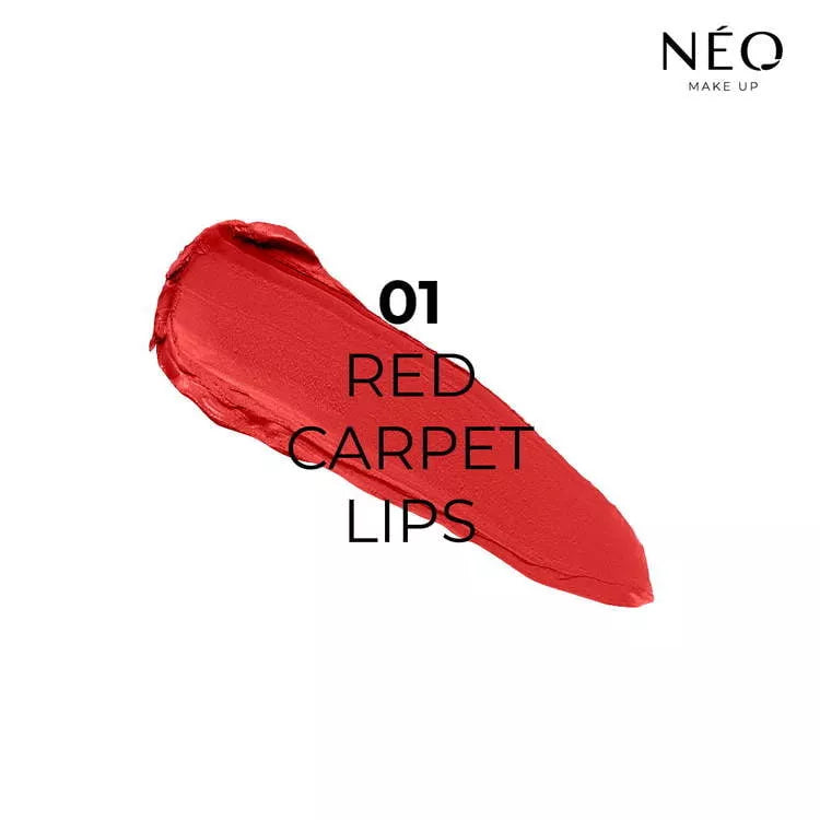 Neo Make Up Długotrwała Pomadka Do Ust W Sztyfcie: 01 Red Carpet Lips