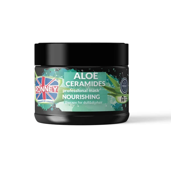 Ronney Ronney Aloe Ceramides Odżywiająca Maska Do Włosów Suchych I Matowych, 300 Ml