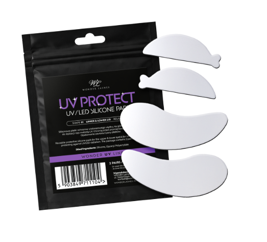Wonder Lashes Silikonowe Płatki UV Protect, Zestaw Na Górną I Dolną Powiekę