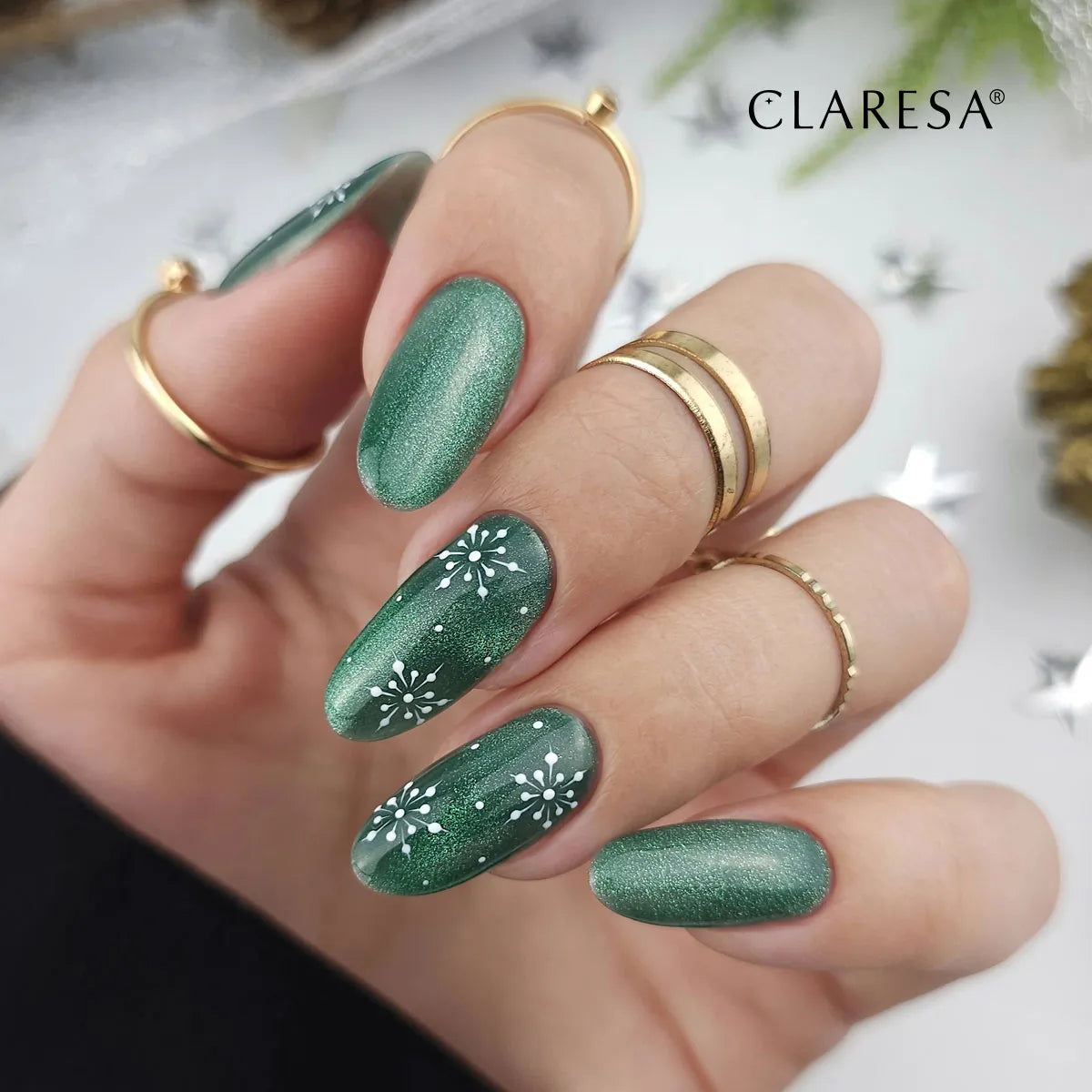 Claresa - Lakier Hybrydowy Hydro Green 5g