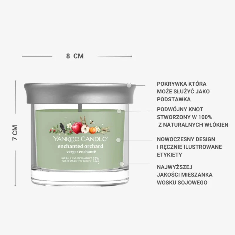 Yankee Candle Świeca Zapachowa Tumbler z 1 Knotem Enchanted Orchard