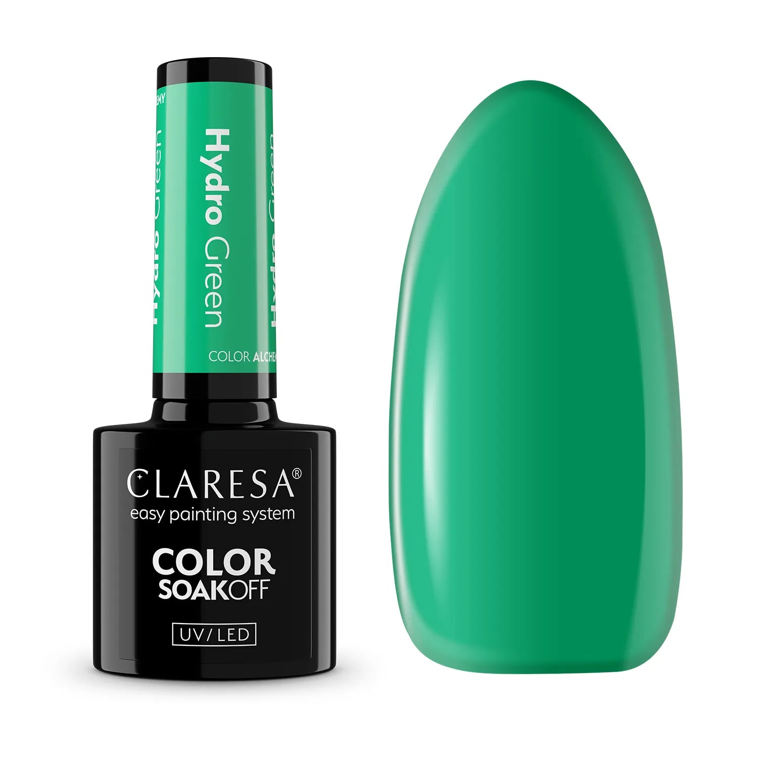 Claresa - Lakier Hybrydowy Hydro Green 5g