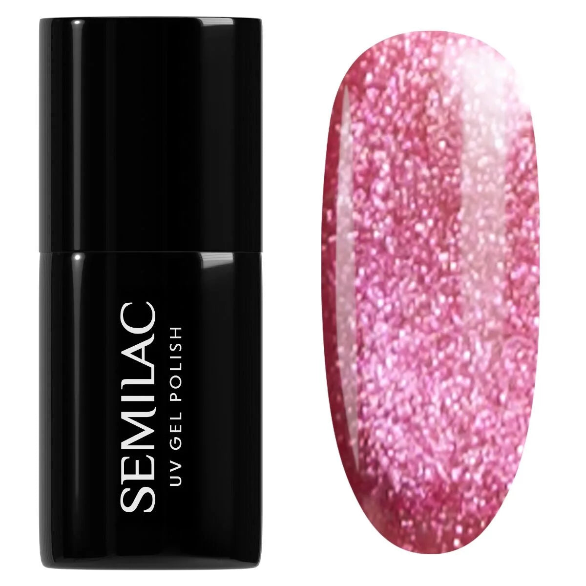 Semilac Lakier Hybrydowy 795 Magnetic Raspberry 7ml