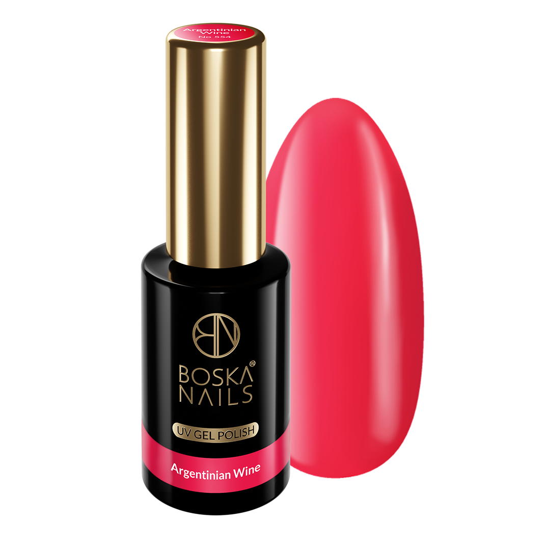 Boska Nails Lakier Hybrydowy Argentinian Wine UP No 554 10ml