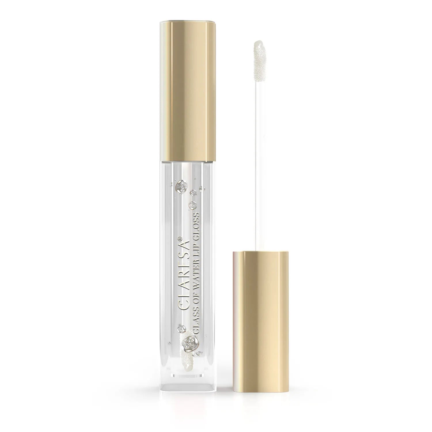 Claresa Glass Of Water Lip Gloss Błyszczyk Do Ust Z Efektem Tafli 01 Crystal Water, 2g