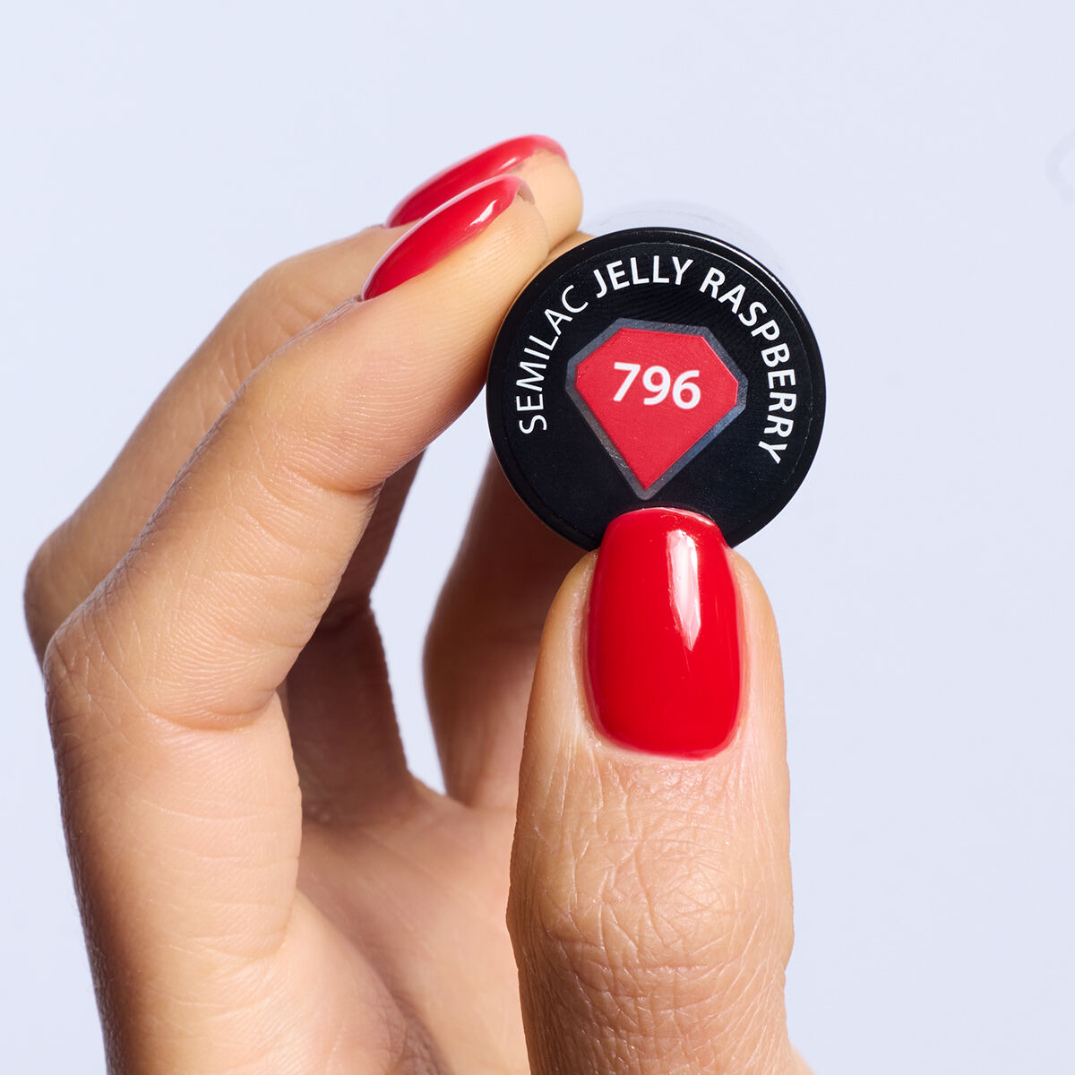 Semilac Lakier Hybrydowy 796 Jelly Raspberry 7ml