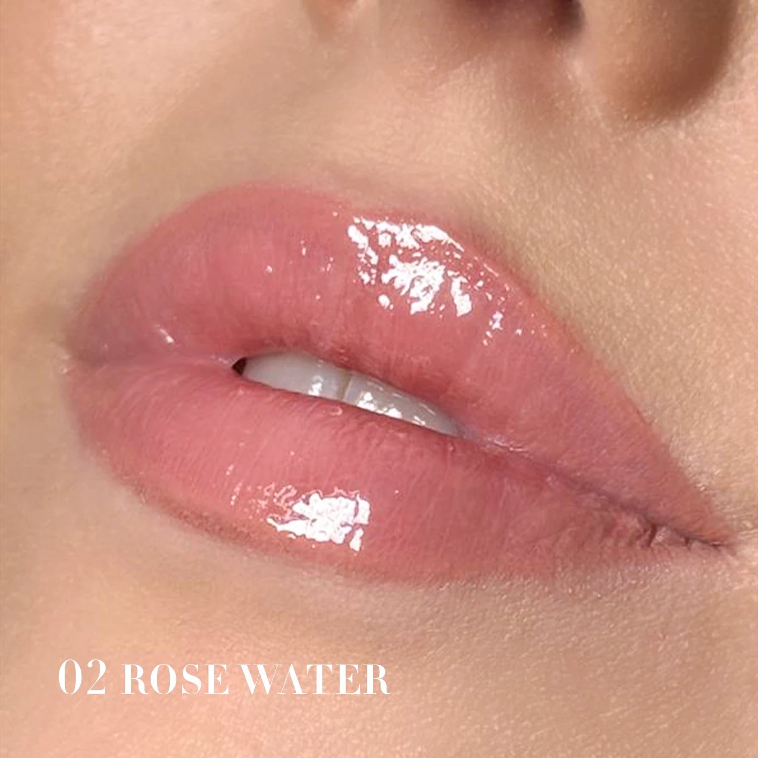 Claresa Glass Of Water Lip Gloss Błyszczyk Do Ust Z Efektem Tafli 02 Rose Water, 2g