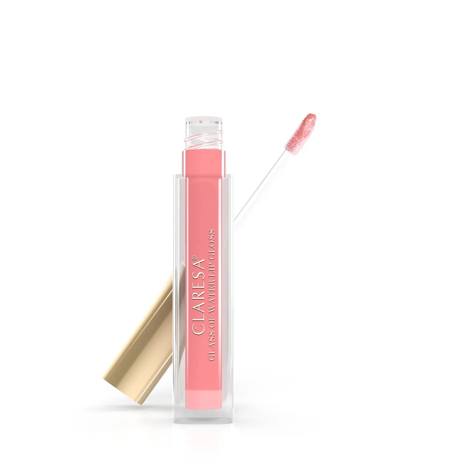 Claresa Glass Of Water Lip Gloss Błyszczyk Do Ust Z Efektem Tafli 02 Rose Water, 2g