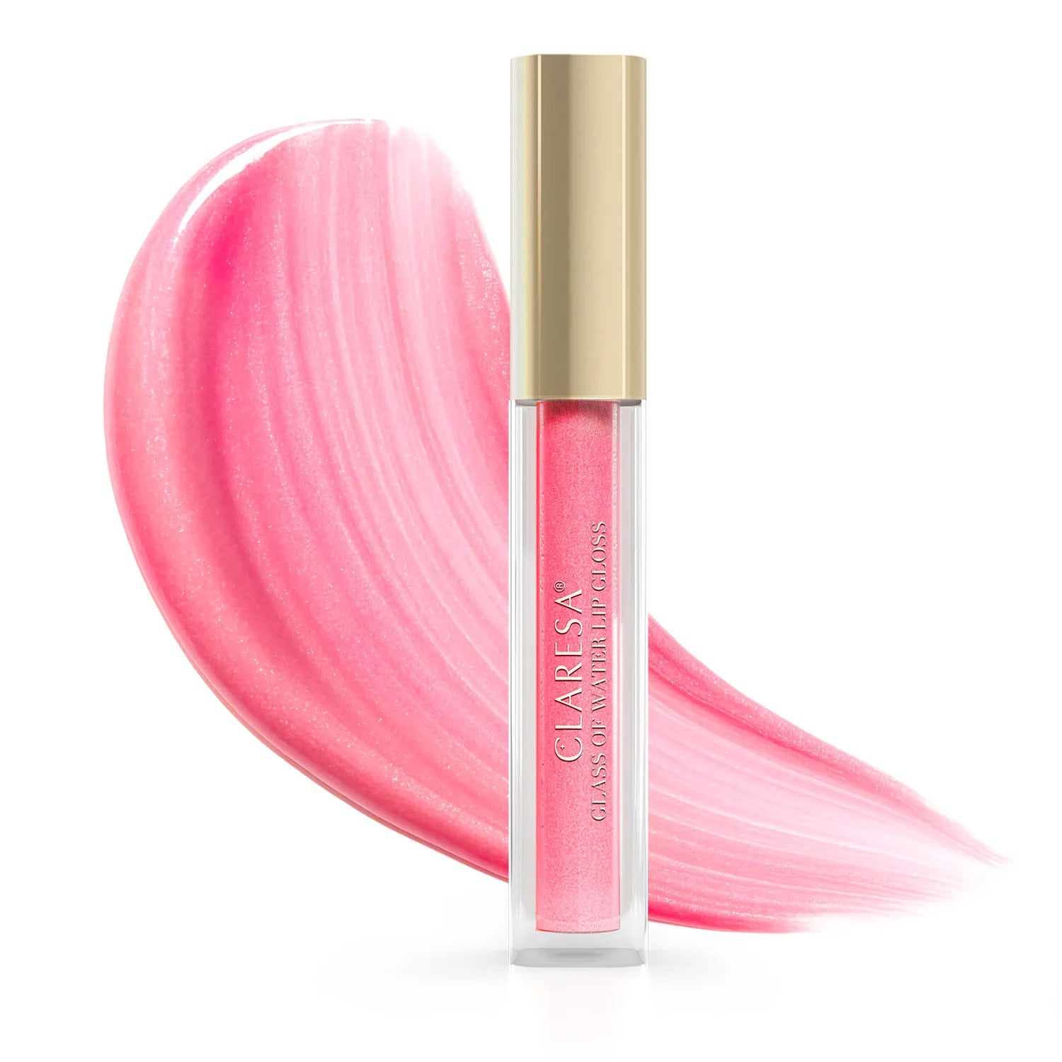Claresa Glass Of Water Lip Gloss Błyszczyk Do Ust Z Efektem Tafli 03 Pink Tonic, 2g